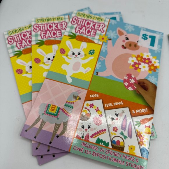 Old East Main Co. Happy Easter Large Window Clings Sticker Packs Bunny Rabbit Eg - Picture 11 of 16